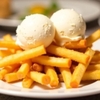 Sorvete de Creme c/Batatas Fritas